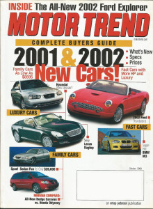 MOTOR TREND 2000 OCT - HUMMER, 360 SPIDER, BRABUS